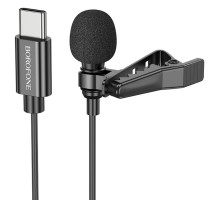 Микрофон петличный Borofone BFK11 Elegant lavalier Type-C (2m) (00000074392_1)