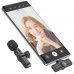 Петличный беспроводной микрофон Borofone BFK12 Trophy lavalier Lightning/Type-C (00000074394_1)