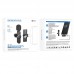 Петличный беспроводной микрофон Borofone BFK12 Trophy lavalier Lightning/Type-C (00000074394_1)