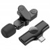 Петличный беспроводной микрофон Borofone BFK12 Trophy lavalier Type-C (00000074395_1)