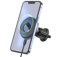 Автодержатель с БЗУ Borofone BH202 Seaside magnetic (00000068464_1)