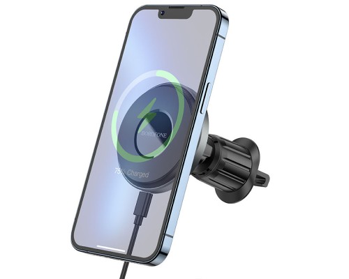 Автодержатель с БЗУ Borofone BH202 Seaside magnetic (00000068464_1)