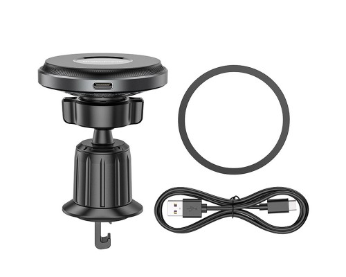 Автодержатель с БЗУ Borofone BH202 Seaside magnetic (00000068464_1)