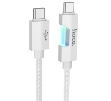 Дата кабель Hoco U123 Regent colorful 60W Type-C to Type-C (1.2m) (00000069114_1)