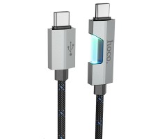 Дата кабель Hoco U123 Regent colorful 60W Type-C to Type-C (1.2m) (00000069114_2)