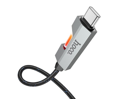 Дата кабель Hoco U123 Regent colorful 60W Type-C to Type-C (1.2m) (00000069114_2)