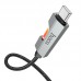 Дата кабель Hoco U123 Regent colorful 60W Type-C to Type-C (1.2m) (00000069114_2)