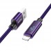 Дата кабель Hoco U125 Benefit 2.4A USB to Lightning with display (1.2m) (00000069091_2)