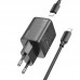СЗУ Hoco N42 Elogiado 2C PD45W + Type to Lightning (00000069115_1)