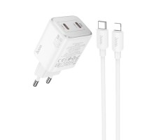 СЗУ Hoco N42 Elogiado 2C PD45W + Type to Lightning (00000069115_2)
