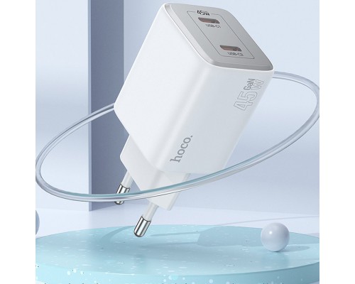 СЗУ Hoco N42 Elogiado 2C PD45W + Type to Lightning (00000069115_2)