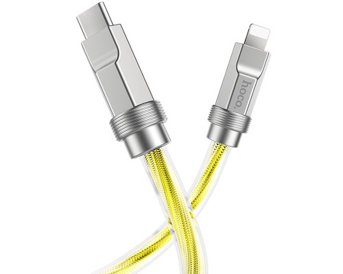 Дата кабель Hoco U113 Solid 20W Type-C to Lightning (1m) (00000069089_2)