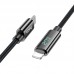 Дата кабель Hoco U125 Benefit 27W Type-C to Lightning with display (1.2m) (00000069104_1)