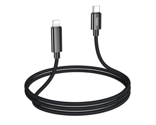 Дата кабель Hoco U125 Benefit 27W Type-C to Lightning with display (1.2m) (00000069104_1)