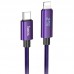 Дата кабель Hoco U125 Benefit 27W Type-C to Lightning with display (1.2m) (00000069104_2)