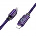 Дата кабель Hoco U125 Benefit 27W Type-C to Lightning with display (1.2m) (00000069104_2)