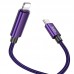 Дата кабель Hoco U125 Benefit 27W Type-C to Lightning with display (1.2m) (00000069104_2)