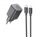 СЗУ Hoco N40 Mighty 1C PD20W + Type-C to Lightning (00000069107_1)