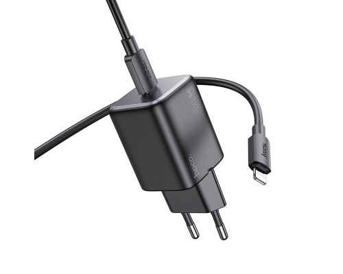 СЗУ Hoco N40 Mighty 1C PD20W + Type-C to Lightning (00000069107_1)