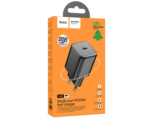 СЗУ Hoco N40 Mighty 1C PD20W (00000069109_1)
