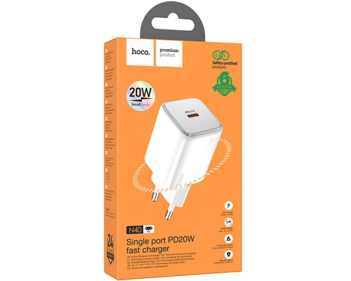 СЗУ Hoco N40 Mighty 1C PD20W (00000069109_2)