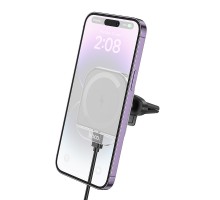 Автодержатель с БЗУ Hoco HW17 Crystal (air outlet) (00000069110_1)