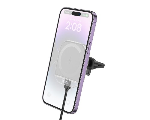 Автодержатель с БЗУ Hoco HW17 Crystal (air outlet) (00000069110_1)