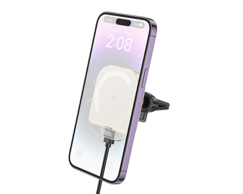 Автодержатель с БЗУ Hoco HW17 Crystal (air outlet) (00000069110_3)
