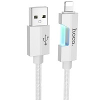 Дата кабель Hoco U123 Regent colorful 2.4A USB to Lightning (1.2m) (00000069106_2)