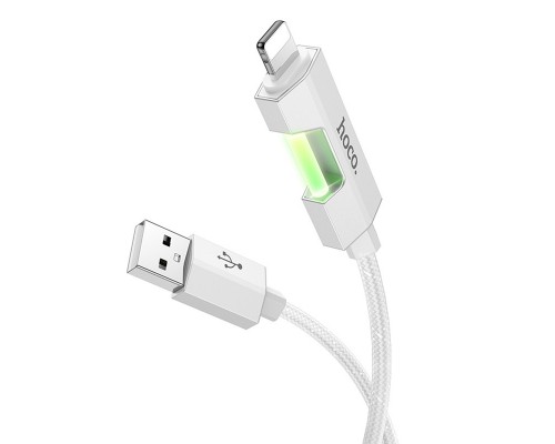 Дата кабель Hoco U123 Regent colorful 2.4A USB to Lightning (1.2m) (00000069106_2)