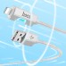 Дата кабель Hoco U123 Regent colorful 2.4A USB to Lightning (1.2m) (00000069106_2)