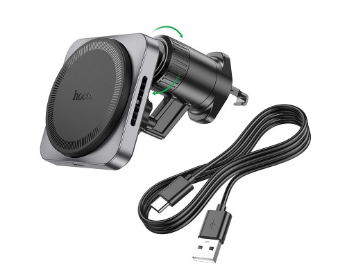 Автодержатель с БЗУ Hoco HW15 Speed (air outlet) (00000069111_1)