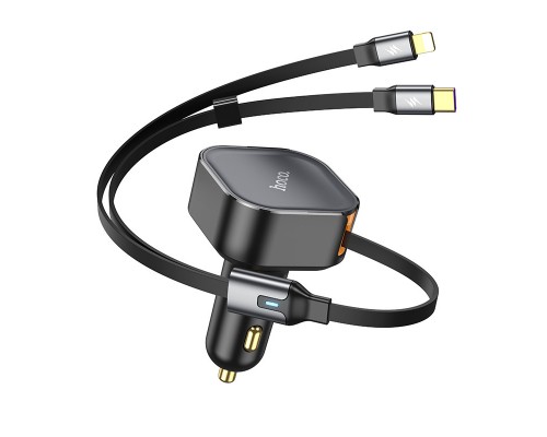 АЗУ Hoco NZ13 Clever PD30W with telescopic cable Type-C to Lightning (00000069113_1)