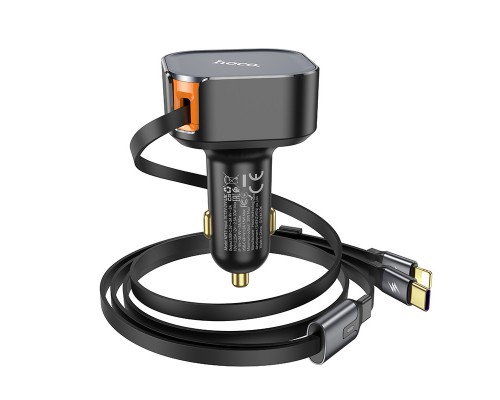 АЗУ Hoco NZ13 Clever PD30W with telescopic cable Type-C to Lightning (00000069113_1)
