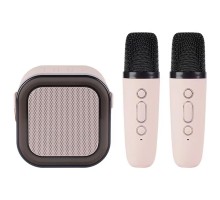 Bluetooth колонка K12 + 2 микрофона (00000074209_1)