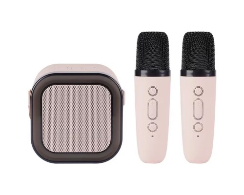 Bluetooth колонка K12 + 2 микрофона (00000074209_1)