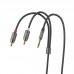 Аудио кабель Aux Hoco UPA10 Lotus Double RCA Audio 3.5 mm (1,5м) (00000032941_1)