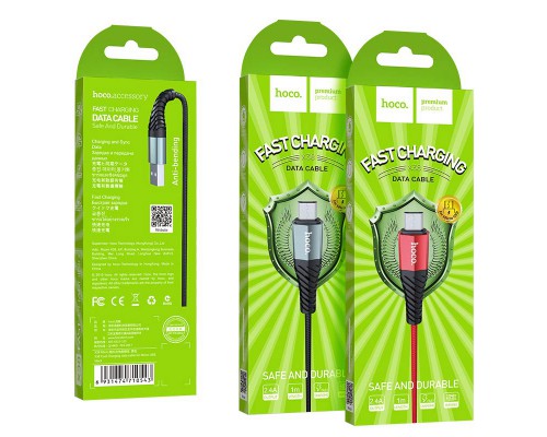 Дата кабель Hoco X38 Cool MicroUSB (1m) (00000034570_1)
