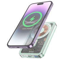 Портативное ЗУ Power Bank Hoco Q14 Ice Crystal PD20W с БЗУ 5000 mAh (00000068372_2)