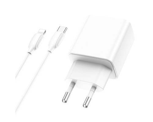 СЗУ Borofone BA67A PD20W+QC3.0 + Type-C + Lightning (00000056905_1)