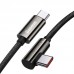 Дата кабель Baseus Legend Series Elbow Type-C to Type-C 100W (1m) (CATCS-01) (00000063700_1)