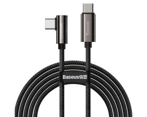 Дата кабель Baseus Legend Series Elbow Type-C to Type-C 100W (2m) (CATCS-A01) (00000063701_1)