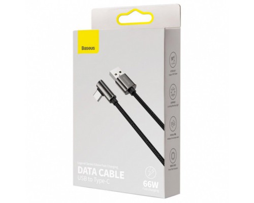 Дата кабель Baseus Legend Series Elbow USB to Type-C 66W (1m) (CATCS-B01) (00000063702_1)