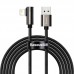 Дата кабель Baseus Legend Series Elbow USB to Lightning 2.4A (2m) (CALCS-A01) (00000063705_1)