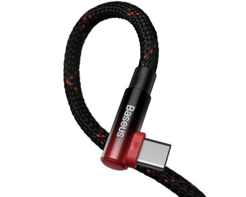 Дата кабель Baseus MVP 2 Elbow-shaped USB to Type-C 100W (2m) (CAVP000520) (00000063707_1)