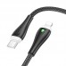 Дата кабель Borofone BX100 Advantage 27W Type-C to Lightning (1m) (00000067643_1)