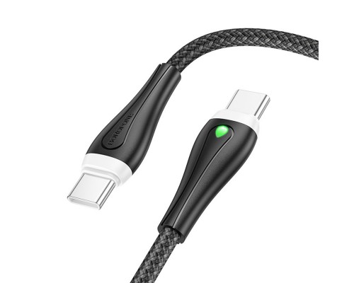Дата кабель Borofone BX100 Advantage 60W Type-C to Type-C (1m) (00000067644_1)
