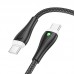 Дата кабель Borofone BX100 Advantage 60W Type-C to Type-C (1m) (00000067644_1)