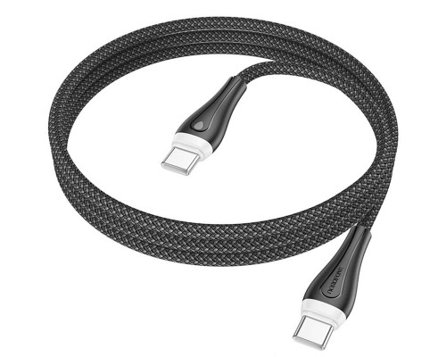 Дата кабель Borofone BX100 Advantage 60W Type-C to Type-C (1m) (00000067644_1)