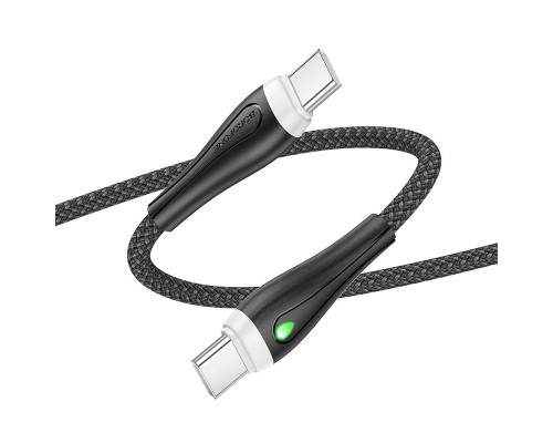 Дата кабель Borofone BX100 Advantage 60W Type-C to Type-C (1m) (00000067644_1)